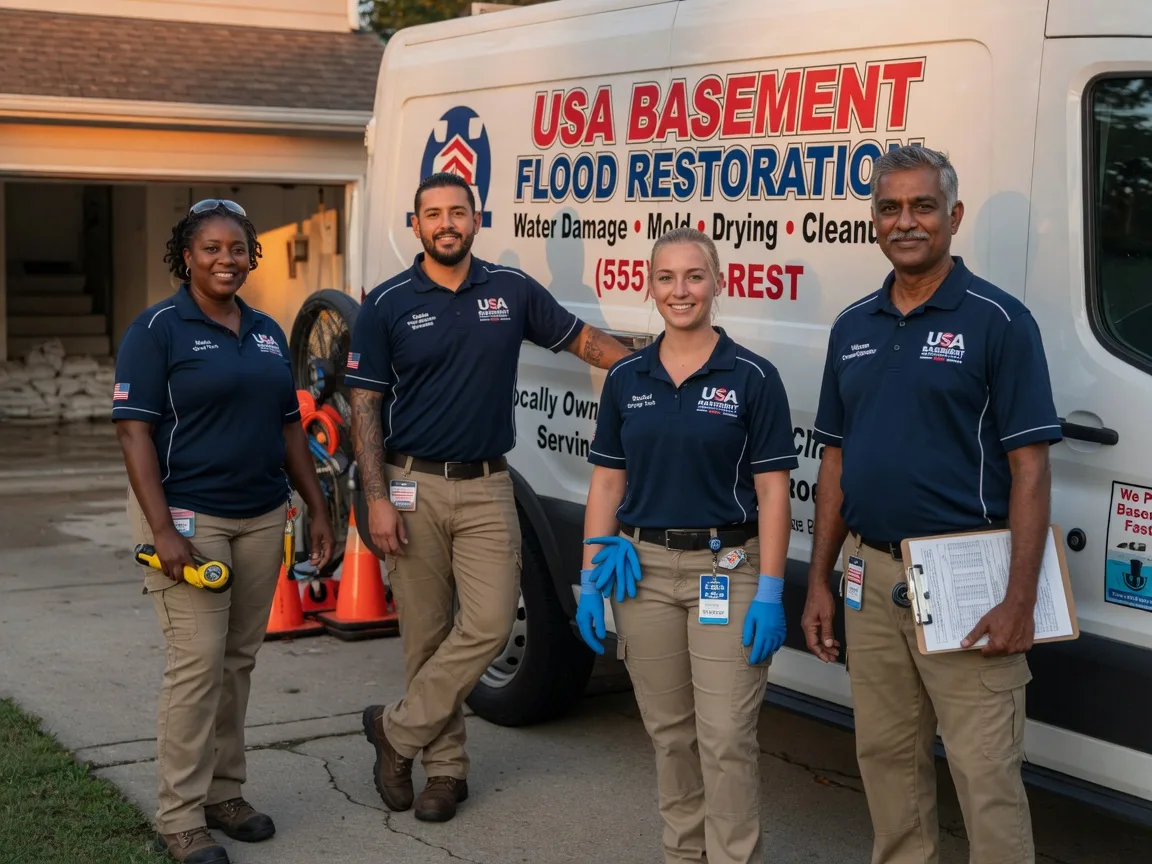 Basement Flood Cleanup company in Wilson, LA