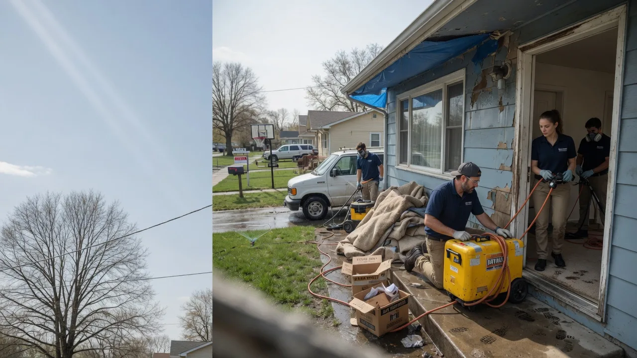 Basement Flood Cleanup in Wilson, LA near me